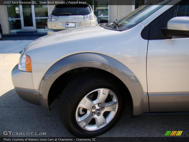 Silver Birch Metallic / Pebble Beige 2007 Ford Freestyle SEL