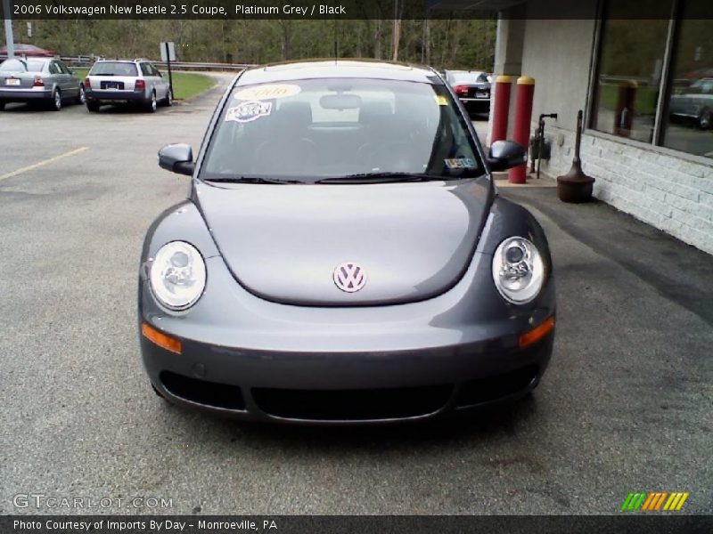 Platinum Grey / Black 2006 Volkswagen New Beetle 2.5 Coupe