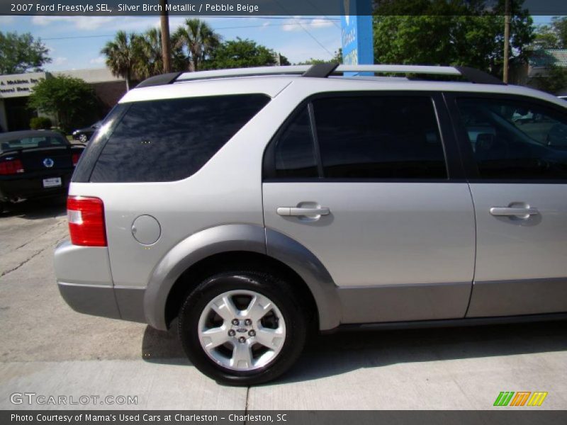 Silver Birch Metallic / Pebble Beige 2007 Ford Freestyle SEL