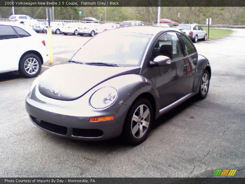 Platinum Grey / Black 2006 Volkswagen New Beetle 2.5 Coupe