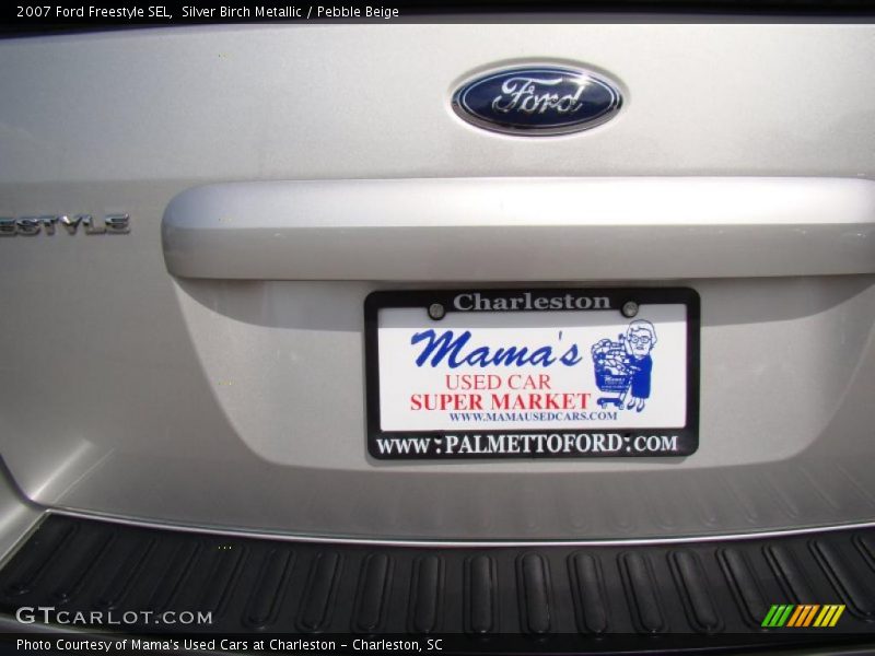 Silver Birch Metallic / Pebble Beige 2007 Ford Freestyle SEL