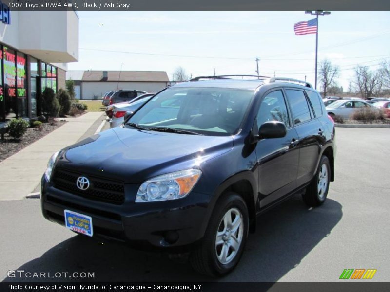 Black / Ash Gray 2007 Toyota RAV4 4WD