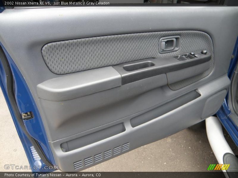 Just Blue Metallic / Gray Celadon 2002 Nissan Xterra XE V6