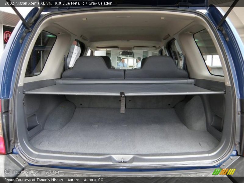 Just Blue Metallic / Gray Celadon 2002 Nissan Xterra XE V6