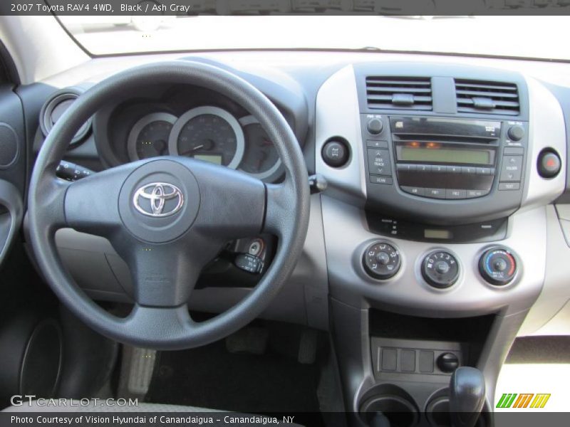 Black / Ash Gray 2007 Toyota RAV4 4WD