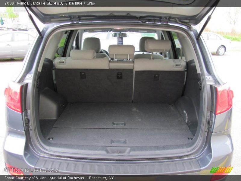 Slate Blue / Gray 2009 Hyundai Santa Fe GLS 4WD