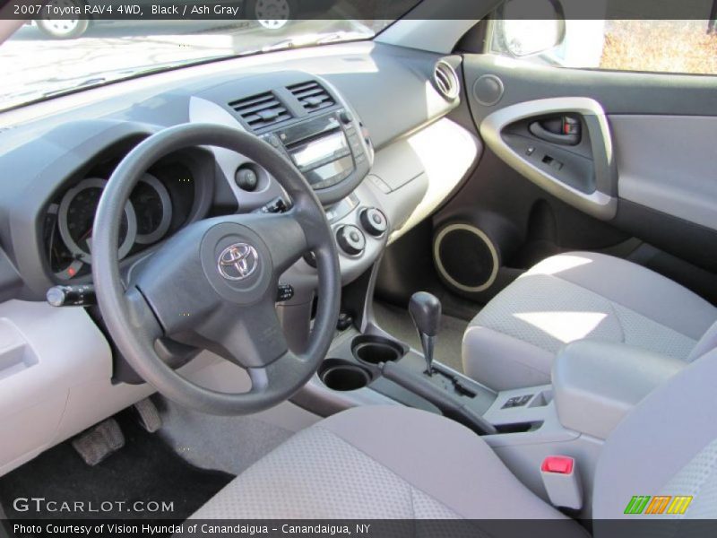 Black / Ash Gray 2007 Toyota RAV4 4WD