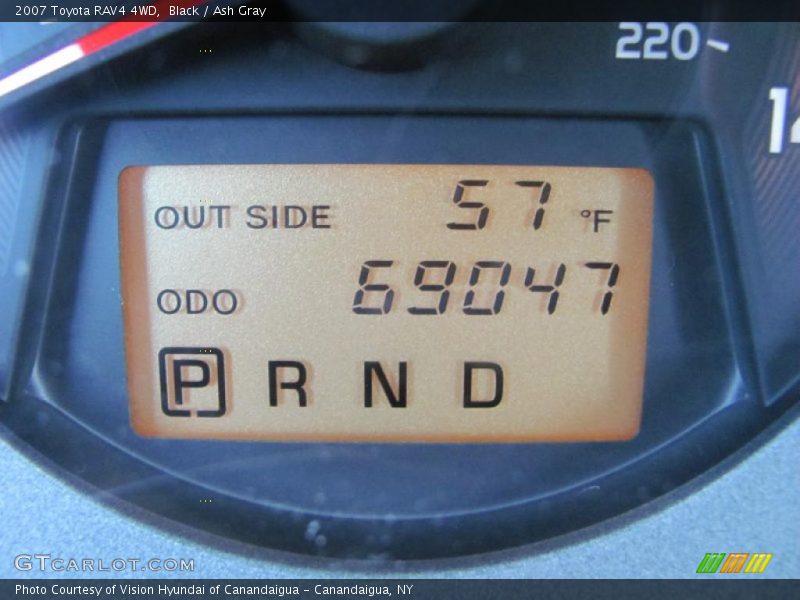 Black / Ash Gray 2007 Toyota RAV4 4WD