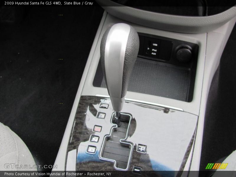 Slate Blue / Gray 2009 Hyundai Santa Fe GLS 4WD