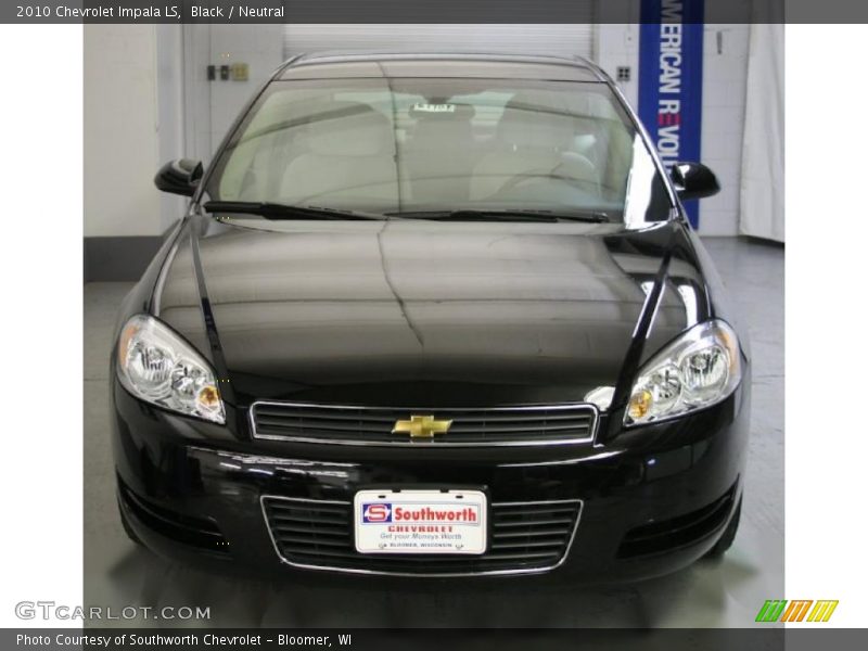 Black / Neutral 2010 Chevrolet Impala LS