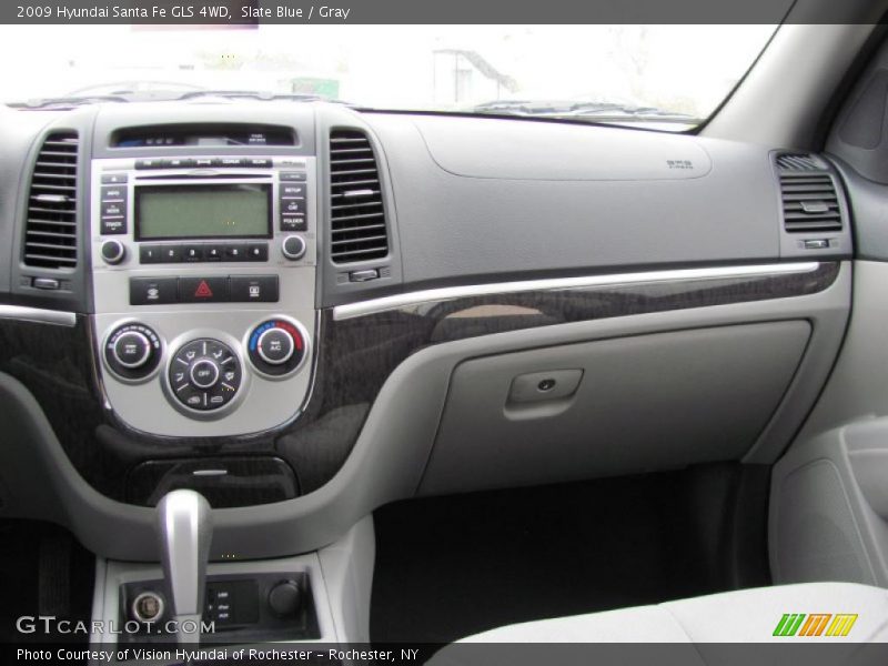 Slate Blue / Gray 2009 Hyundai Santa Fe GLS 4WD