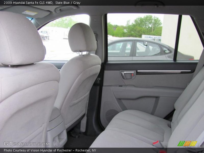 Slate Blue / Gray 2009 Hyundai Santa Fe GLS 4WD