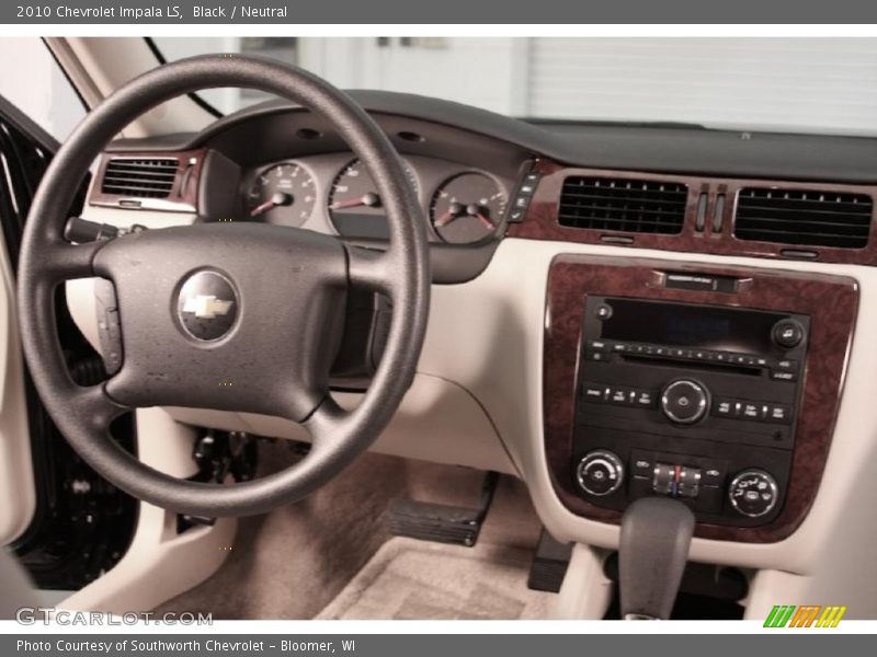 Black / Neutral 2010 Chevrolet Impala LS