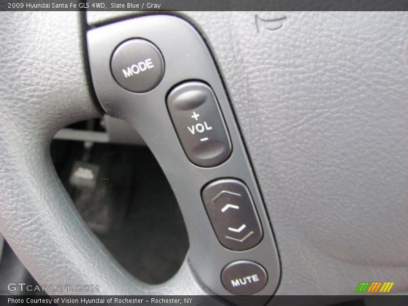 Slate Blue / Gray 2009 Hyundai Santa Fe GLS 4WD