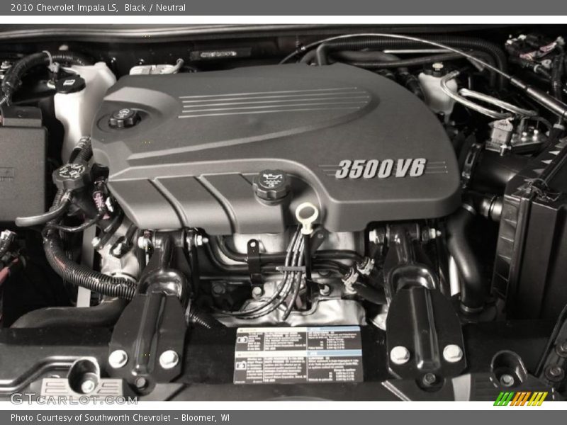 Black / Neutral 2010 Chevrolet Impala LS