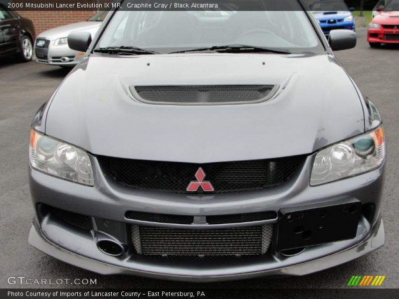 Graphite Gray / Black Alcantara 2006 Mitsubishi Lancer Evolution IX MR