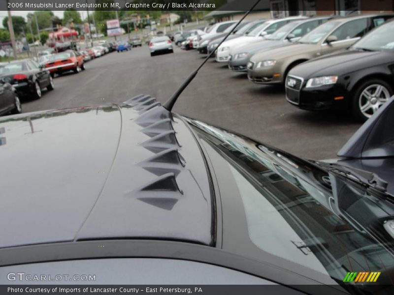 Graphite Gray / Black Alcantara 2006 Mitsubishi Lancer Evolution IX MR