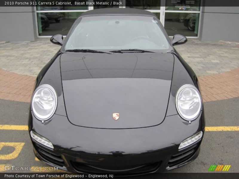 Basalt Black Metallic / Black 2010 Porsche 911 Carrera S Cabriolet