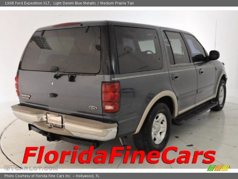 Light Denim Blue Metallic / Medium Prairie Tan 1998 Ford Expedition XLT