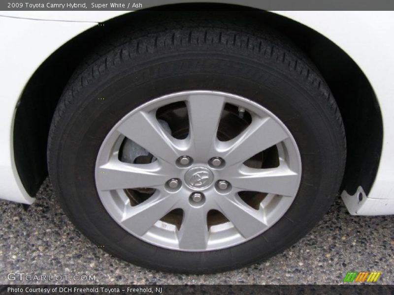 Super White / Ash 2009 Toyota Camry Hybrid