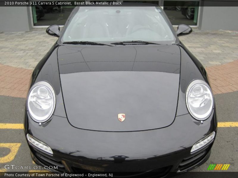 Basalt Black Metallic / Black 2010 Porsche 911 Carrera S Cabriolet