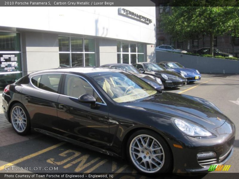 Carbon Grey Metallic / Luxor Beige 2010 Porsche Panamera S