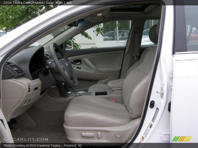 Super White / Ash 2009 Toyota Camry Hybrid