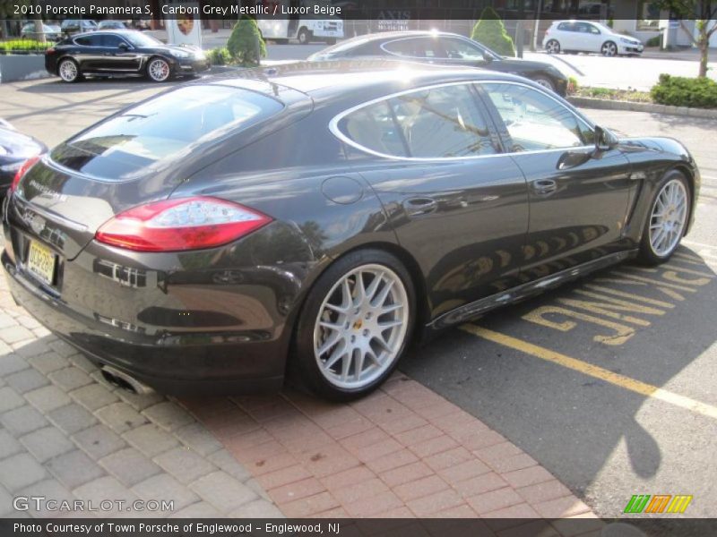 Carbon Grey Metallic / Luxor Beige 2010 Porsche Panamera S