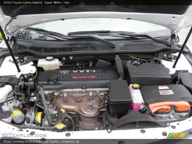 Super White / Ash 2009 Toyota Camry Hybrid