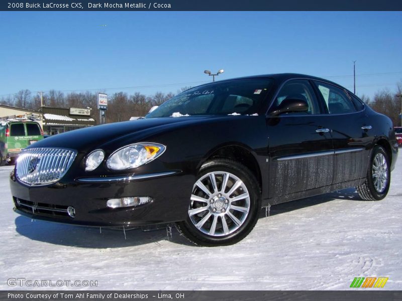 Dark Mocha Metallic / Cocoa 2008 Buick LaCrosse CXS