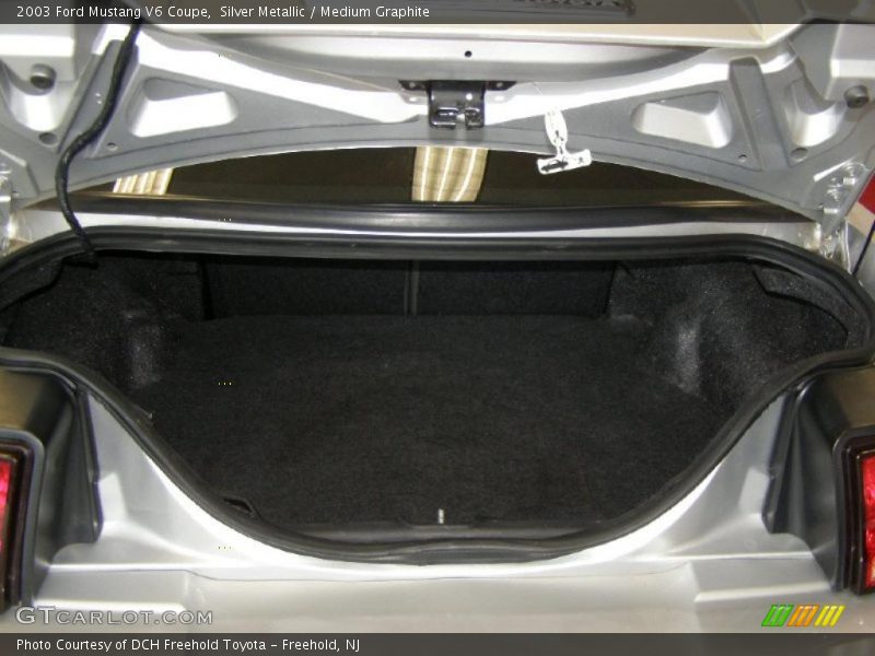 Silver Metallic / Medium Graphite 2003 Ford Mustang V6 Coupe