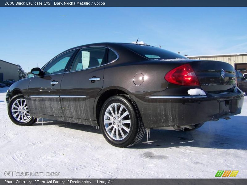Dark Mocha Metallic / Cocoa 2008 Buick LaCrosse CXS