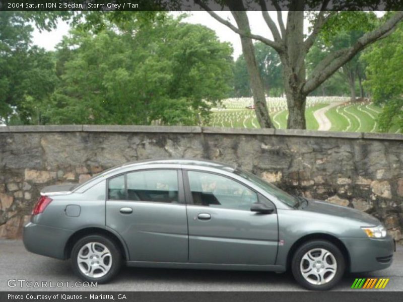 Storm Grey / Tan 2004 Saturn ION 2 Sedan