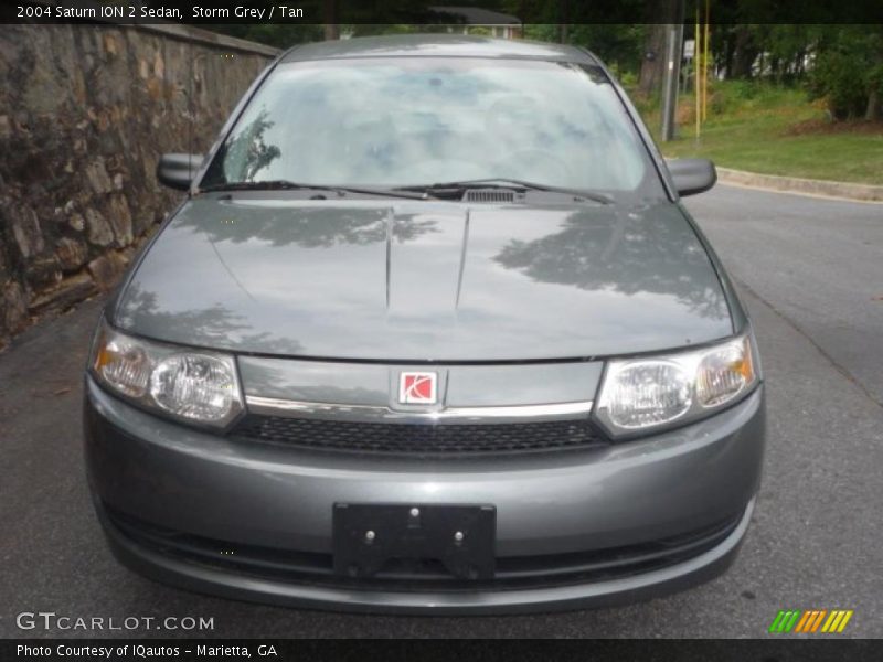 Storm Grey / Tan 2004 Saturn ION 2 Sedan