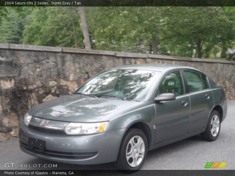 Storm Grey / Tan 2004 Saturn ION 2 Sedan