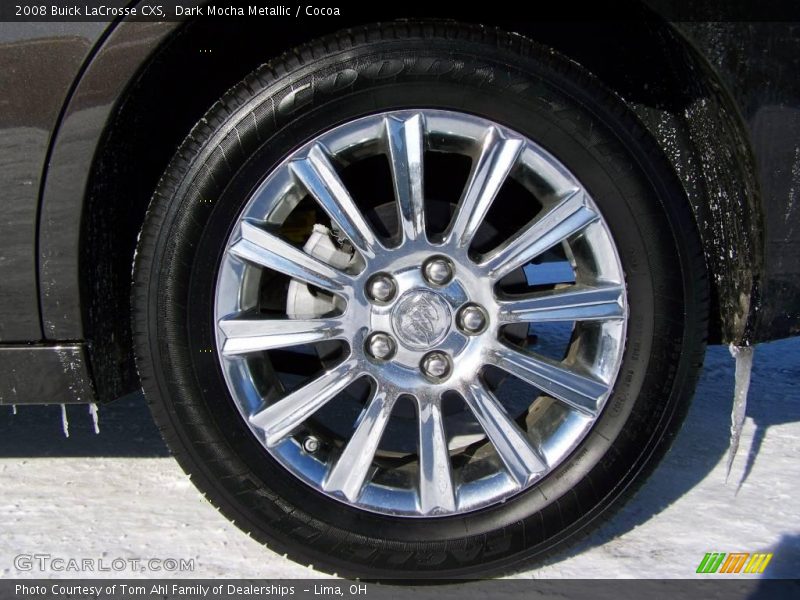 Dark Mocha Metallic / Cocoa 2008 Buick LaCrosse CXS