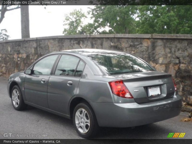 Storm Grey / Tan 2004 Saturn ION 2 Sedan