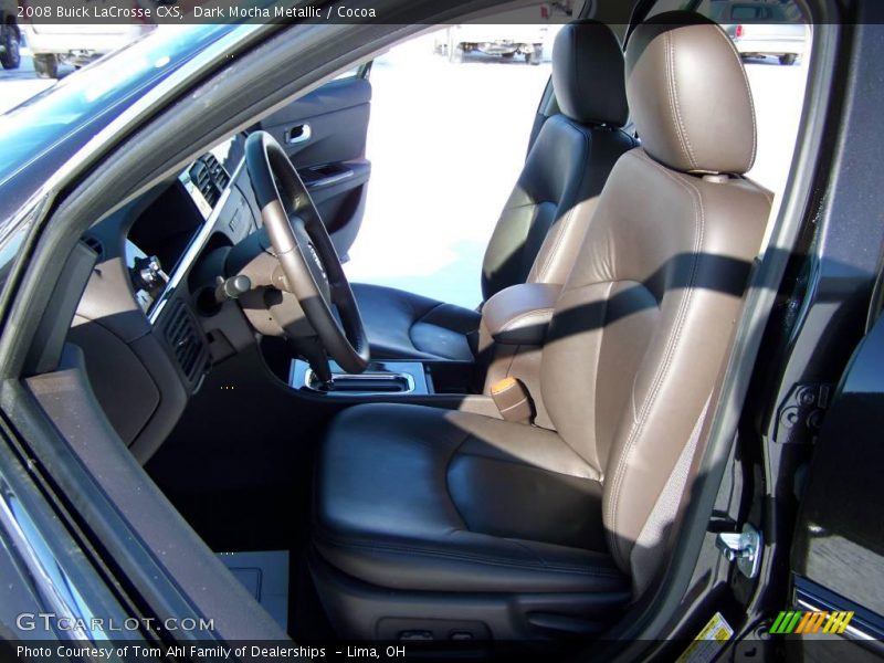 Dark Mocha Metallic / Cocoa 2008 Buick LaCrosse CXS