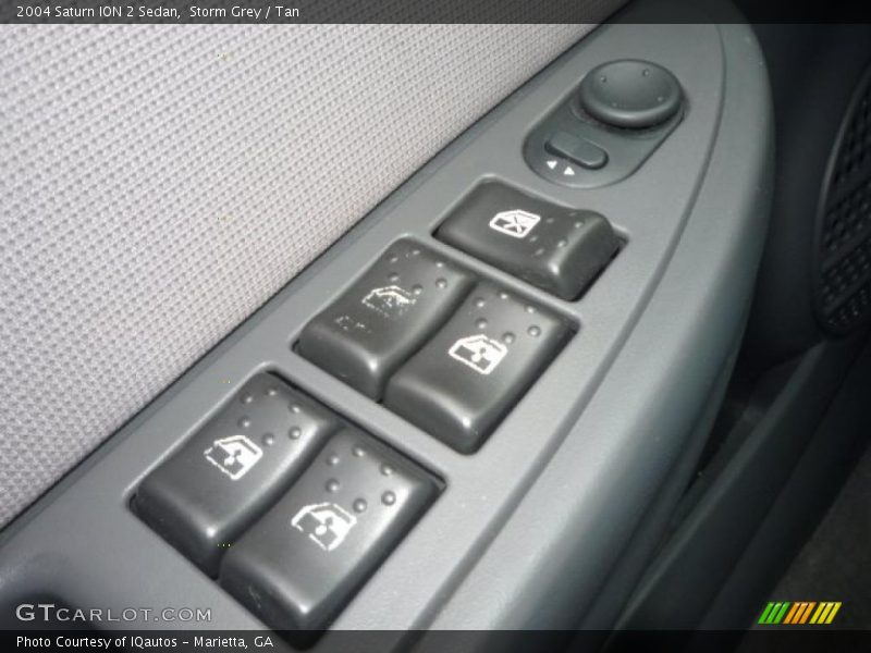 Storm Grey / Tan 2004 Saturn ION 2 Sedan