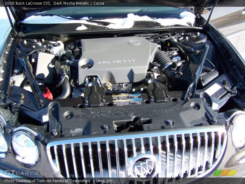 Dark Mocha Metallic / Cocoa 2008 Buick LaCrosse CXS
