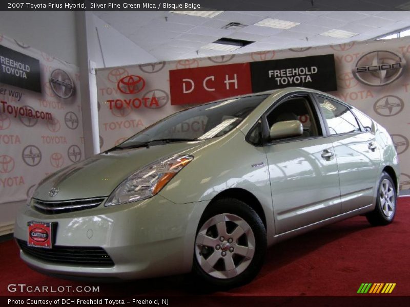 Silver Pine Green Mica / Bisque Beige 2007 Toyota Prius Hybrid