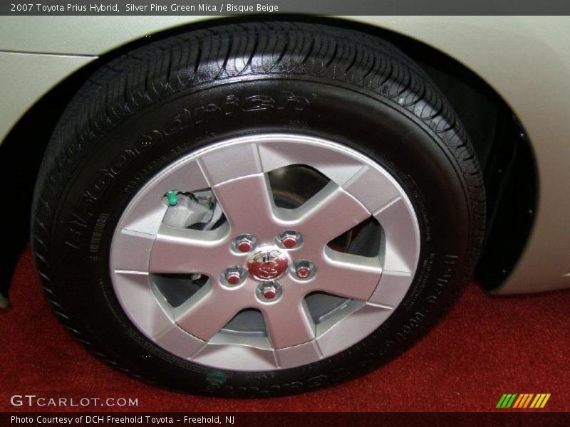Silver Pine Green Mica / Bisque Beige 2007 Toyota Prius Hybrid