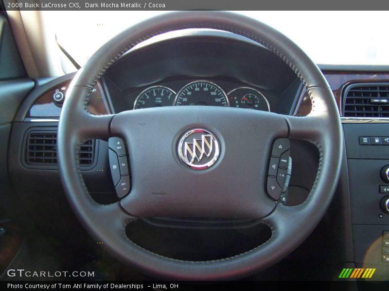 Dark Mocha Metallic / Cocoa 2008 Buick LaCrosse CXS
