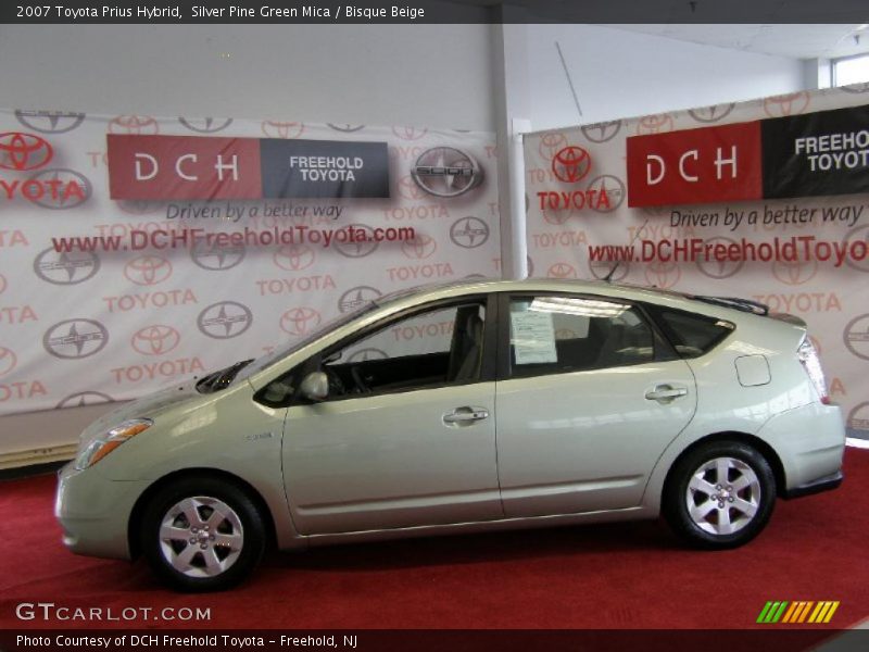 Silver Pine Green Mica / Bisque Beige 2007 Toyota Prius Hybrid