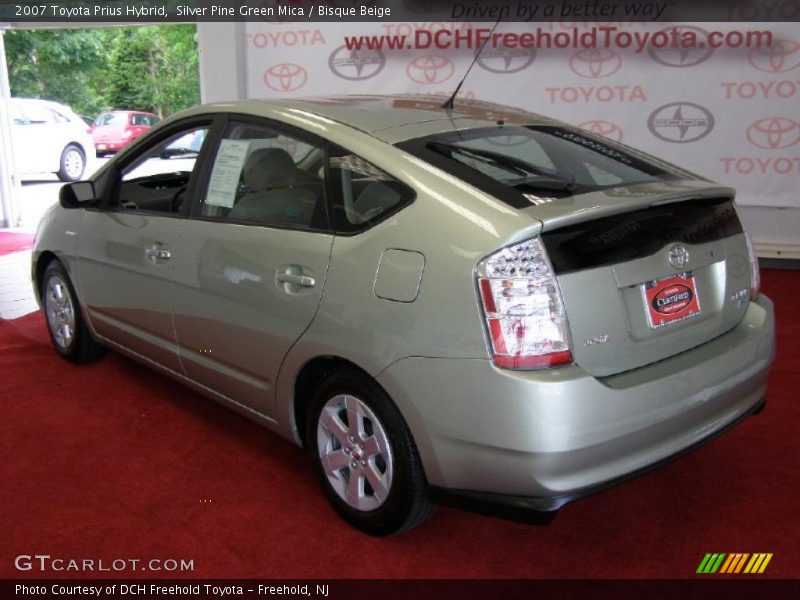 Silver Pine Green Mica / Bisque Beige 2007 Toyota Prius Hybrid