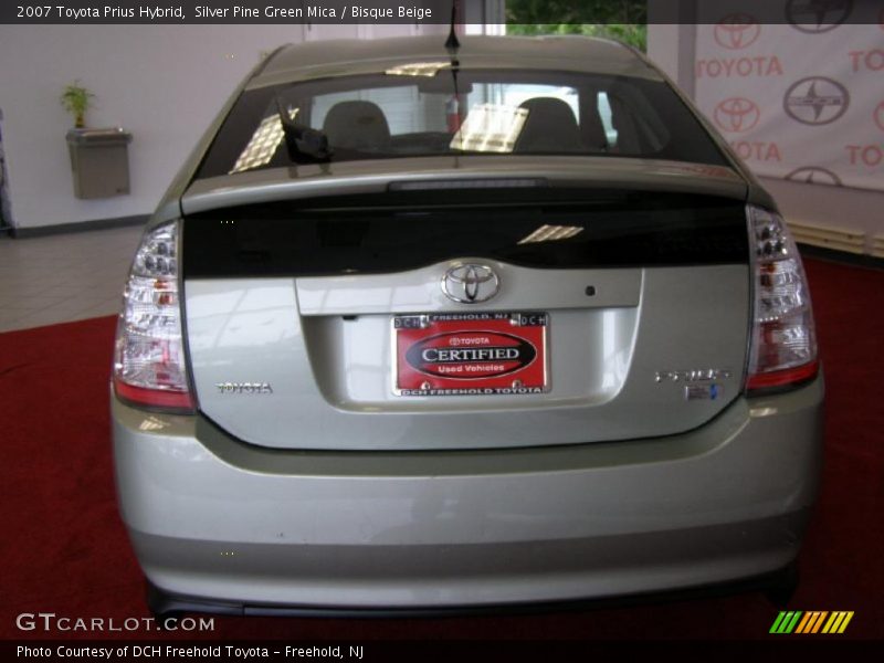 Silver Pine Green Mica / Bisque Beige 2007 Toyota Prius Hybrid