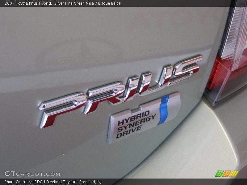 Silver Pine Green Mica / Bisque Beige 2007 Toyota Prius Hybrid