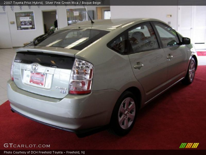 Silver Pine Green Mica / Bisque Beige 2007 Toyota Prius Hybrid