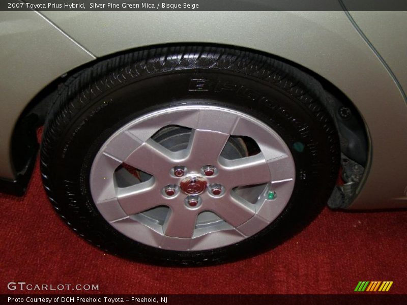 Silver Pine Green Mica / Bisque Beige 2007 Toyota Prius Hybrid