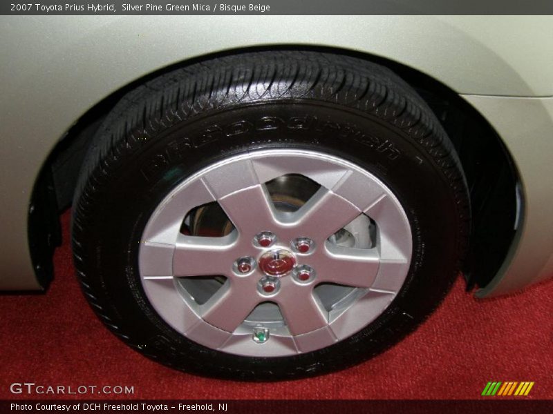 Silver Pine Green Mica / Bisque Beige 2007 Toyota Prius Hybrid